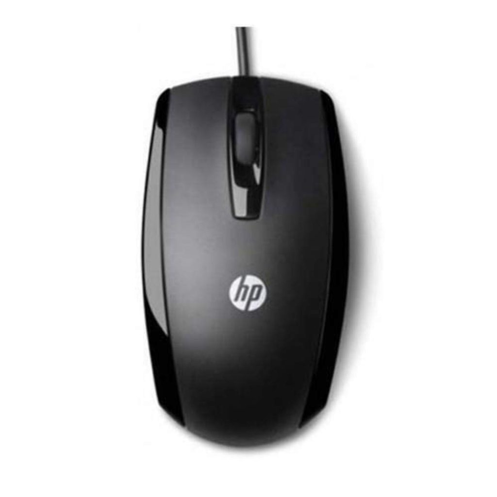 HP USB X500 Wired Optical Sensor Mouse 3 Buttons Windows 8 Supported