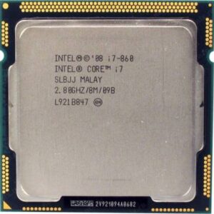 Intel Core i7-860 2.8 GHz Upto 3.46 GHz LGA 1156 Socket 4 Cores 8